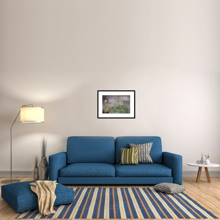 "Imminent Landing" Framed Digital Print by Anna Cseresnjes, 30x22"