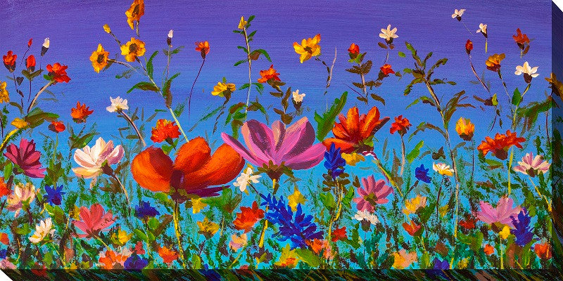 Summer Recital Outdoor Art 48X24