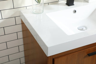 Walker 30" Single Bathroom Vanity, Teak