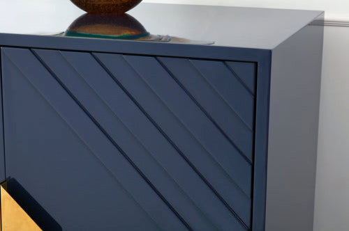 64" Tennant Brand Desata Versatile Sideboard, Navy Blue