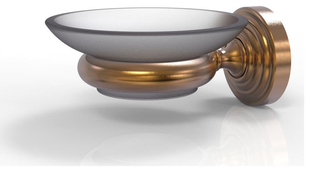 Waverly Place Wall-Mount Soap Dish, Brushed Bronze