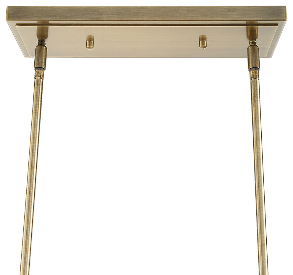 Uttermost Mistie 8 Light Linear Chandelier