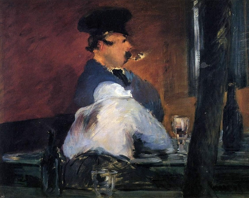 Edouard Manet The Tavern (also known as Open Air Cabaret) Gallery Wrapped Canvas