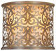Nicole 2 Light Wall Sconce With Brushed Chocolate Finish