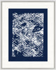 Indigo Template Coastal Motif 2, Giclee Reproduction Artwork