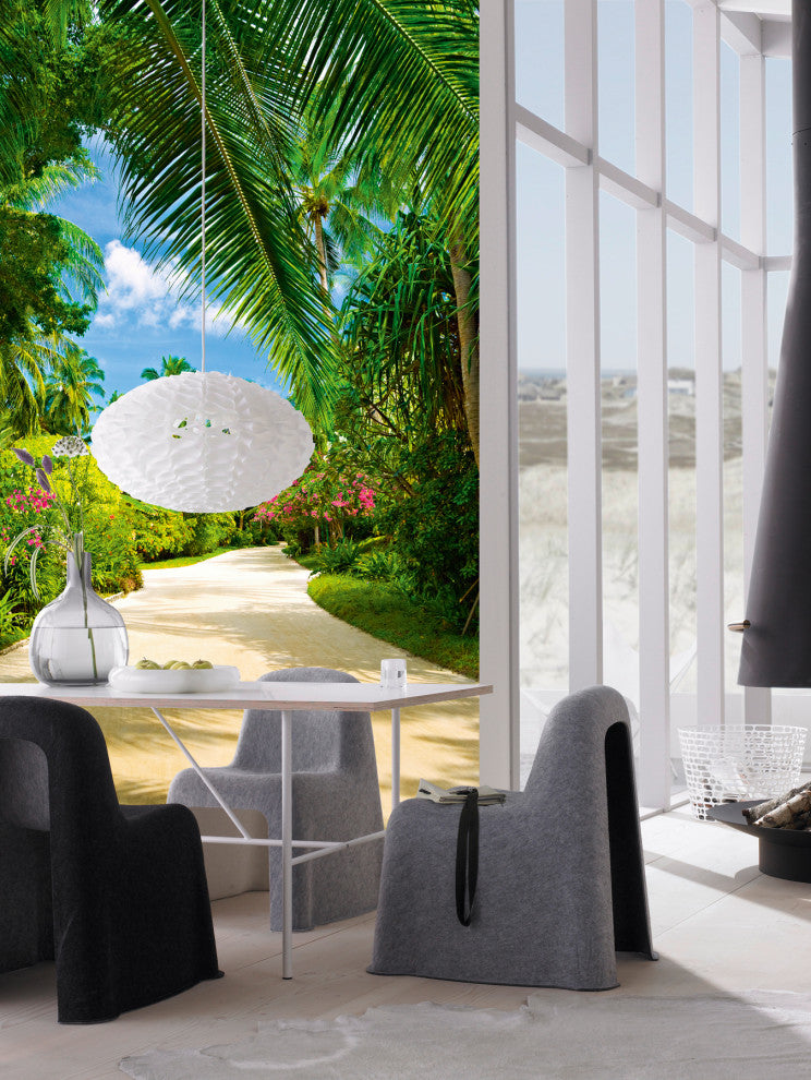 DM438 Tropical Pathway Wall Mural