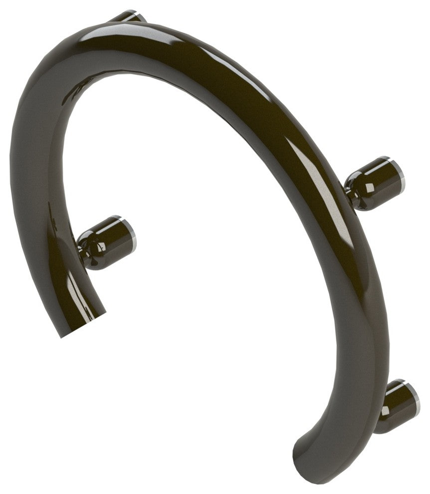 Invisia Luxurious Support Rail Grab Bar Bathroom Shower, Oil Rubbed Bronze