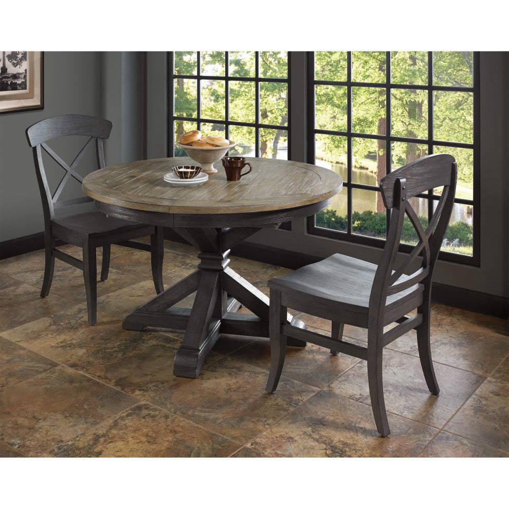 Riverside Furniture Harper X-back Side Chair, Set of 2