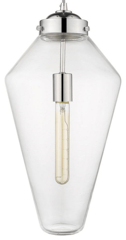 Ballina 1-Light Polished Nickel Mini-Pendant