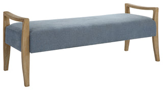 Uttermost Daylight Sky Blue Bench