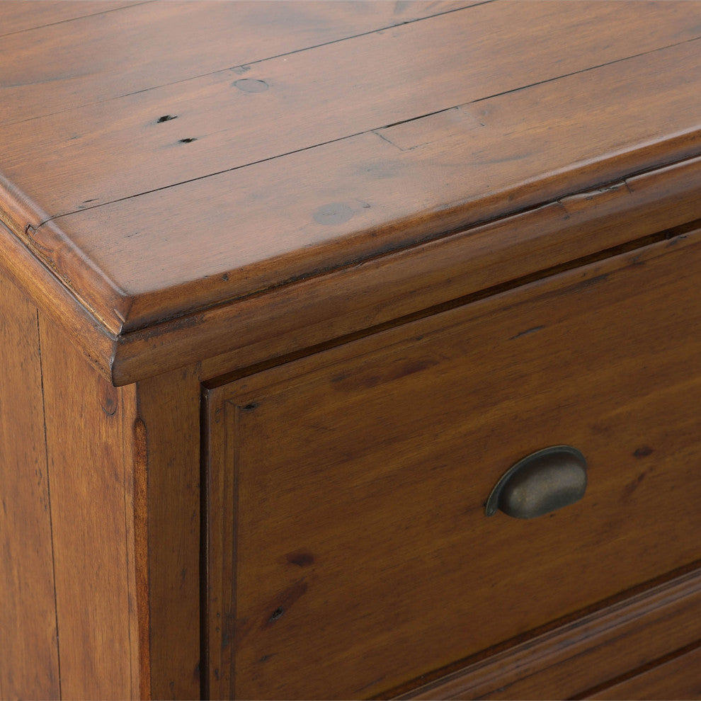 Lifestyle File Cabinet, Brown