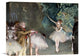 "Repetition de Ballet" Stretched Canvas Giclee by Edgar Degas, 16"x12"
