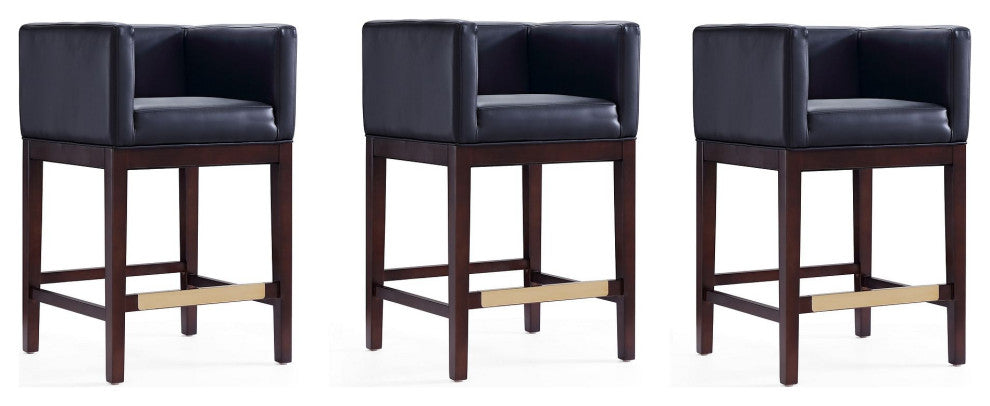 Manhattan Comfort Kingsley Counter Stool, Set of 3