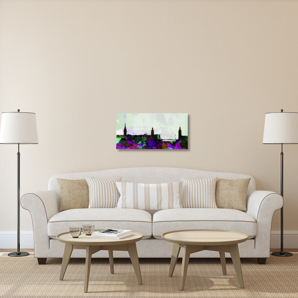 "Stockholm City Skyline" Fine Art Print