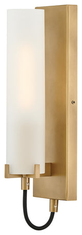 Hinkley Ryden Medium Single Light Sconce, Heritage Brass
