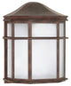 Nuvo 1-Light Incandescent Outdoor Light Fixture, Old Bronze