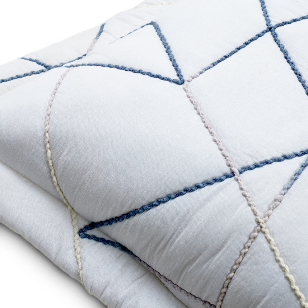 Lennox 6-Piece King Comforter Set - White