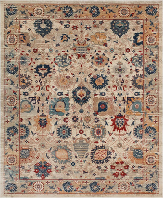 Noori Rug Distressed Evangelina Ivory/Blue Rug