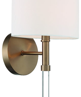 Rachel 1 Light Vibrant Gold Wall Sconce