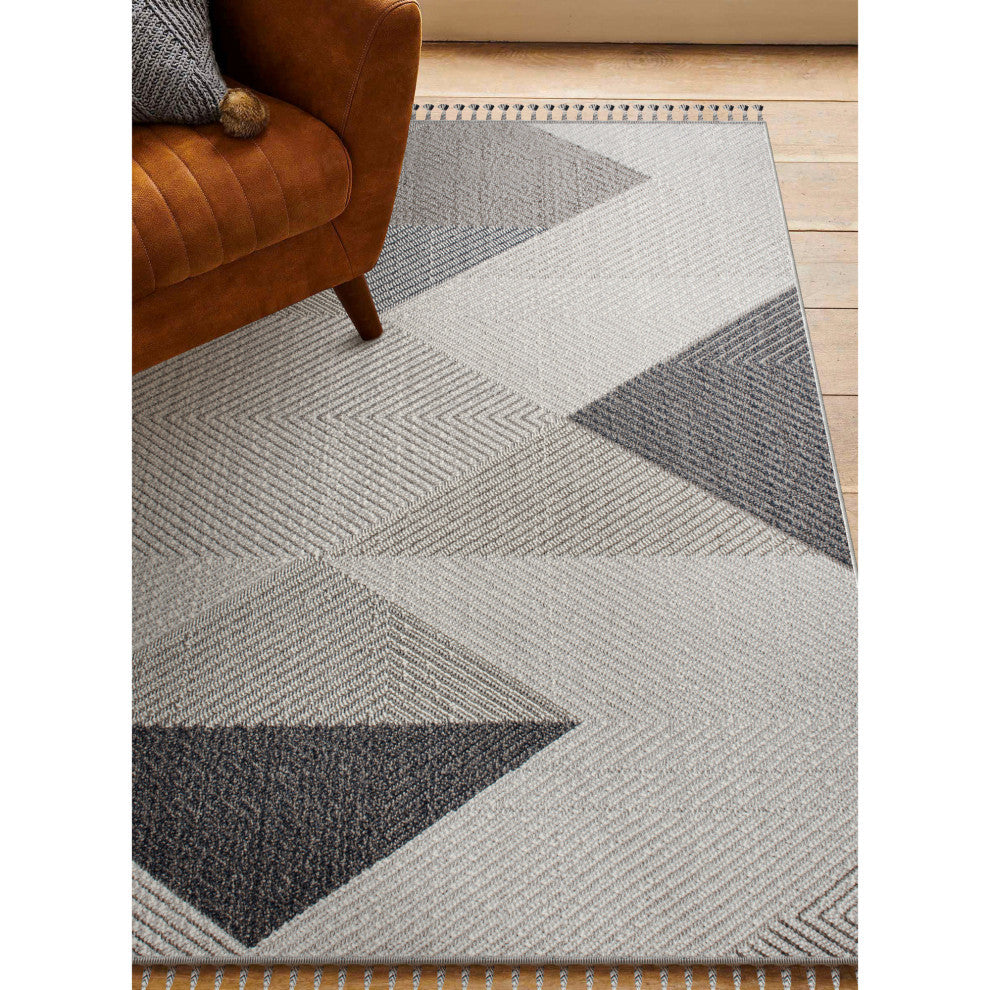 Ambrose 7'87" X 10'17" Ft Power Loomeded Indoor Rug