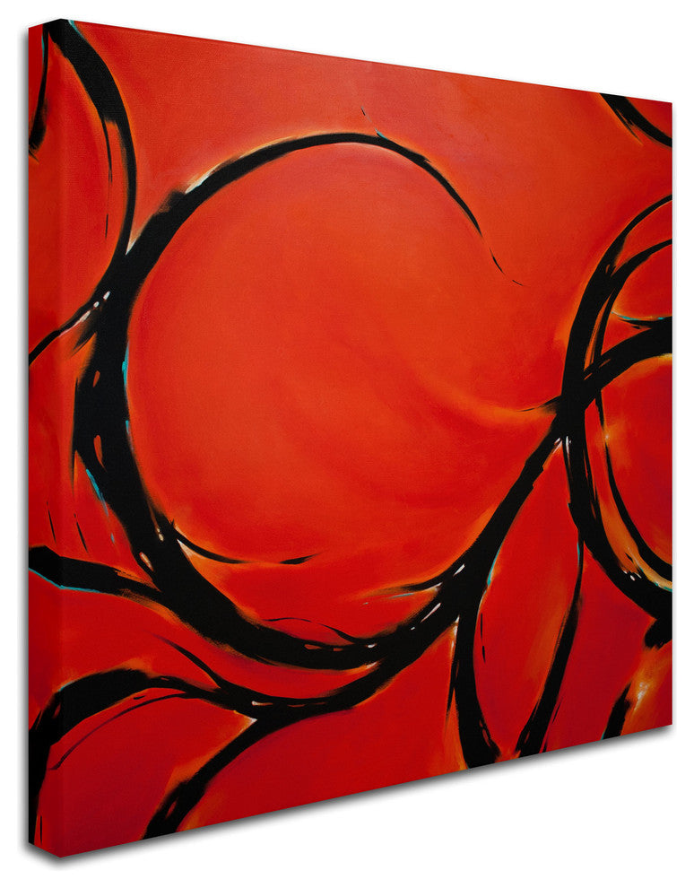 'Red Dream' Canvas Art by CH Studios