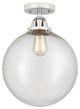 Beacon Semi-Flush Mount, Polished Chrome, Seedy, Seedy