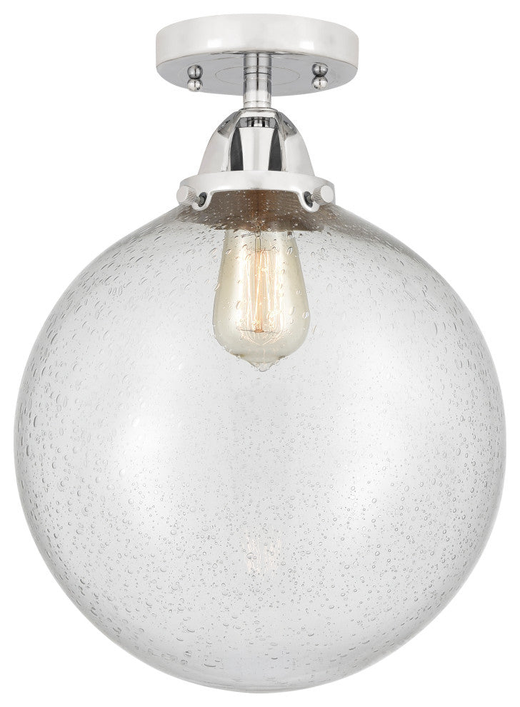 Beacon Semi-Flush Mount, Polished Chrome, Seedy, Seedy