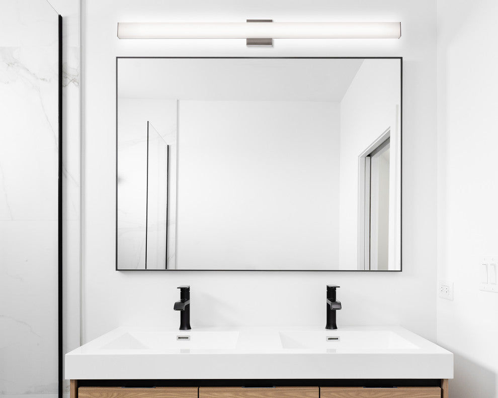 Tad 48'' LED Vanity - Satin Nickel