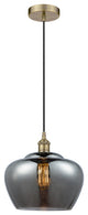 Innovations 616-1P-AB-G93-L-LED 1 Light 11" Mini Pendant, Antique Brass