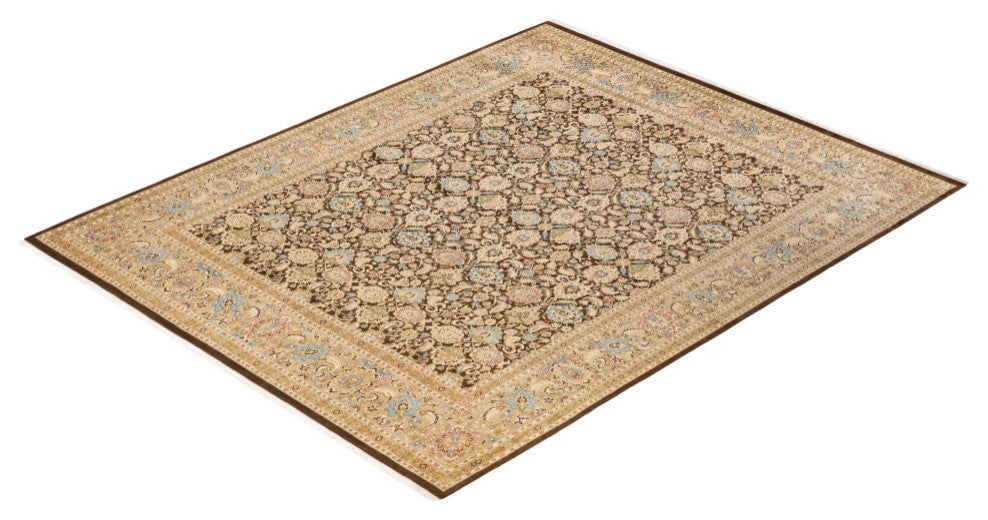 Mogul, One-of-a-Kind Hand-Knotted Area Rug Brown, 8'1"x10'2"