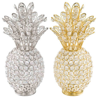 Crystal Gold Pineapple With votive