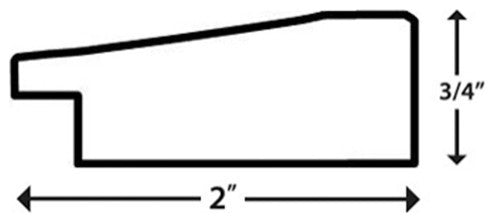 LaRue Framed Wall Mirror, Chrome, 28" X 24"