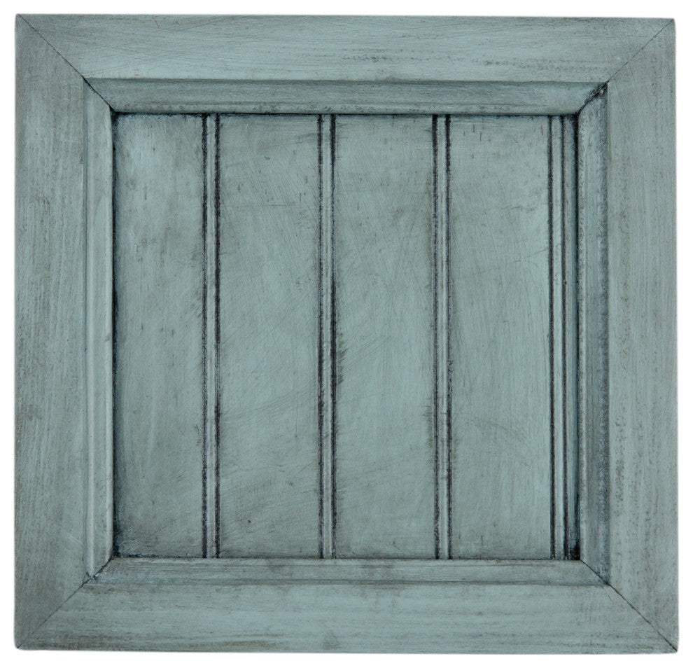 66" Wide Entertainment Console With Shelves, Tempting Turquoise