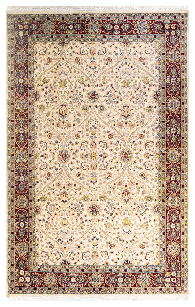 Yedashe One-of-a-Kind Hand-Knotted Area Rug Ivory, 6'2"x9'6"