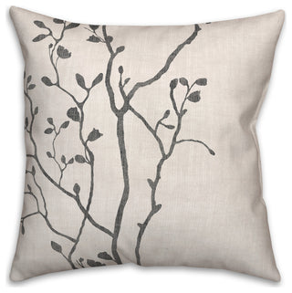Simple Branch 18x18 Spun Poly Pillow