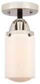 INNOVATIONS LIGHTING 288-1C-BPN-G311 Dover 1 Light 4.5 inch Semi-Flush Mount