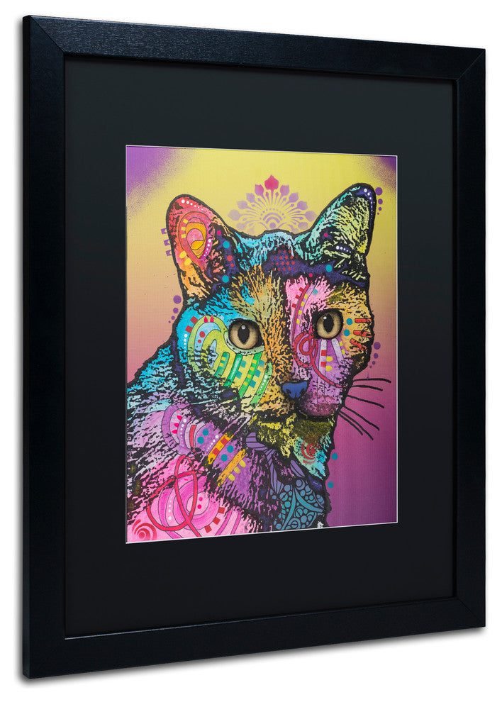 Dean Russo 'Sadie Custom 5' Matted Framed Art, Black Frame, Black Mat, 16x20