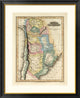 "United Provinces, 1823" Framed Digital Print by Fielding Lucas, 33x40"