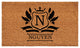 Calloway Mills Imperial Doormat, Letter N