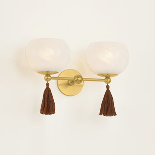 Mandy Cheng x Mitzi Niya Wall Sconce Aged Brass
