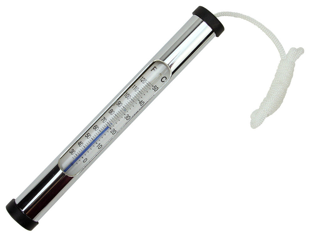 Deluxe Swimming Pool Brass Thermometer