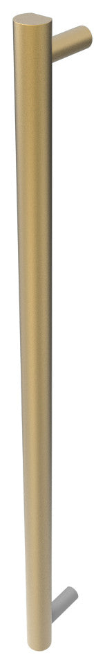 Modello i Round 40" Hardwired Single Bar, Satin Brass