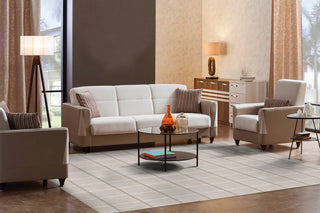 Joy Carpets Impressions New Haven Area Rug, Beige, 3'10"x5'4"