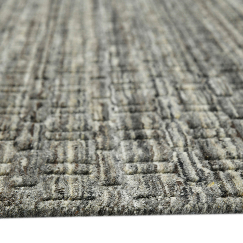 Houston Aliya Area Rug, Brown, 5' x 7'6", Geometric