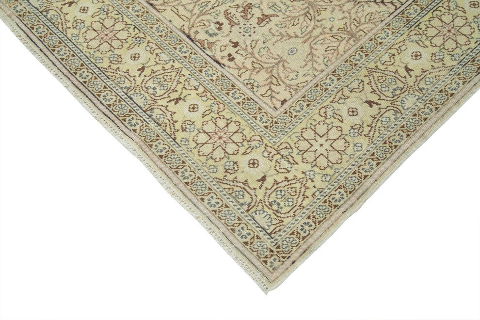 Rug N Carpet - Handmade Turkish 6' 5'' x 9' 4'' Unique Area Rug