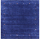 6' Square Persian Gabbeh Hand Knotted Wool Rug - Q15034