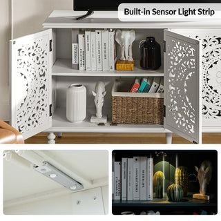 63"W Sideboard, White