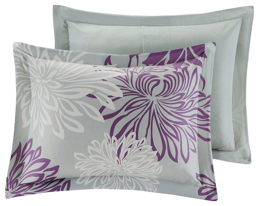 Madison Park Essentials Maible 9 Piece Comforter Set With Cotton Bed Sheets