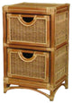 Spice Island 2 Drawer Unit, Natural