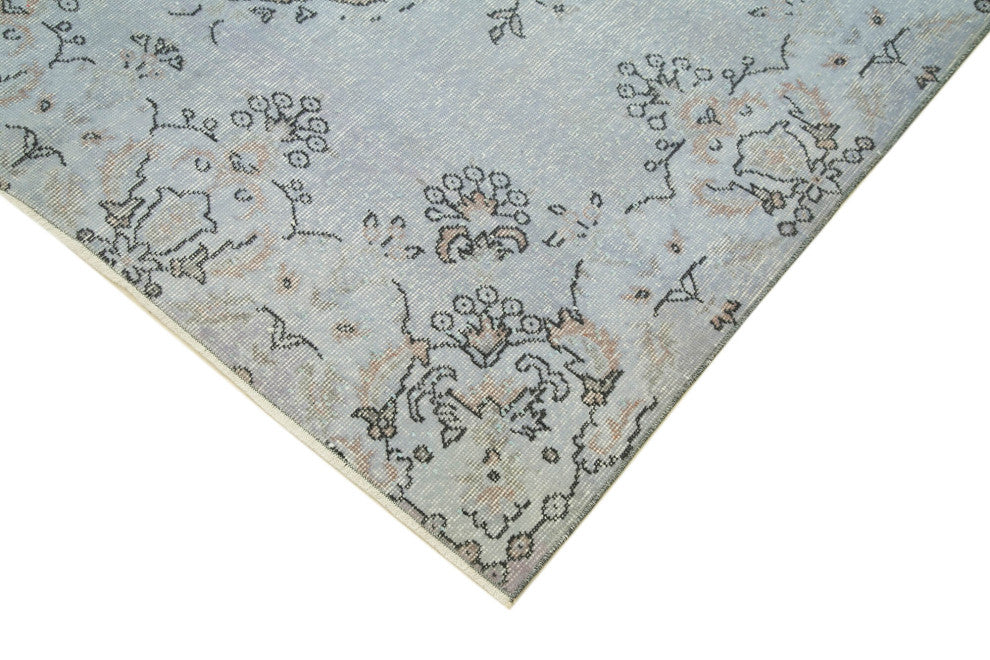 Rug N Carpet - Hand-knotted Anatolian 5' 5" x 9' 3" Rustic Overdyed Area Rug